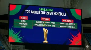 Bangladesh T20 World Cup 2026 Schedule