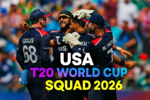 USA T20 World Cup Squad 2026