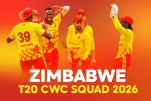 Zimbabwe T20 World Cup Squad 2026